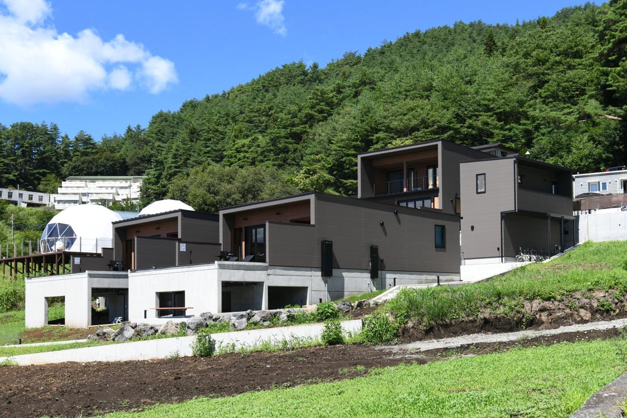 Fuji View And Spa Resort Tsumugi Kawaguchiko 富士河口湖町 エクステリア 写真