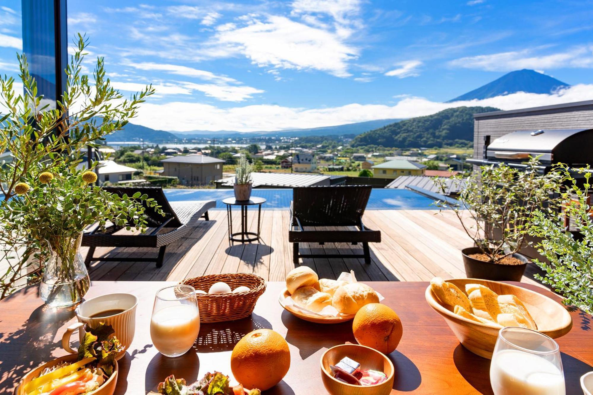 Fuji View And Spa Resort Tsumugi Kawaguchiko 富士河口湖町 エクステリア 写真