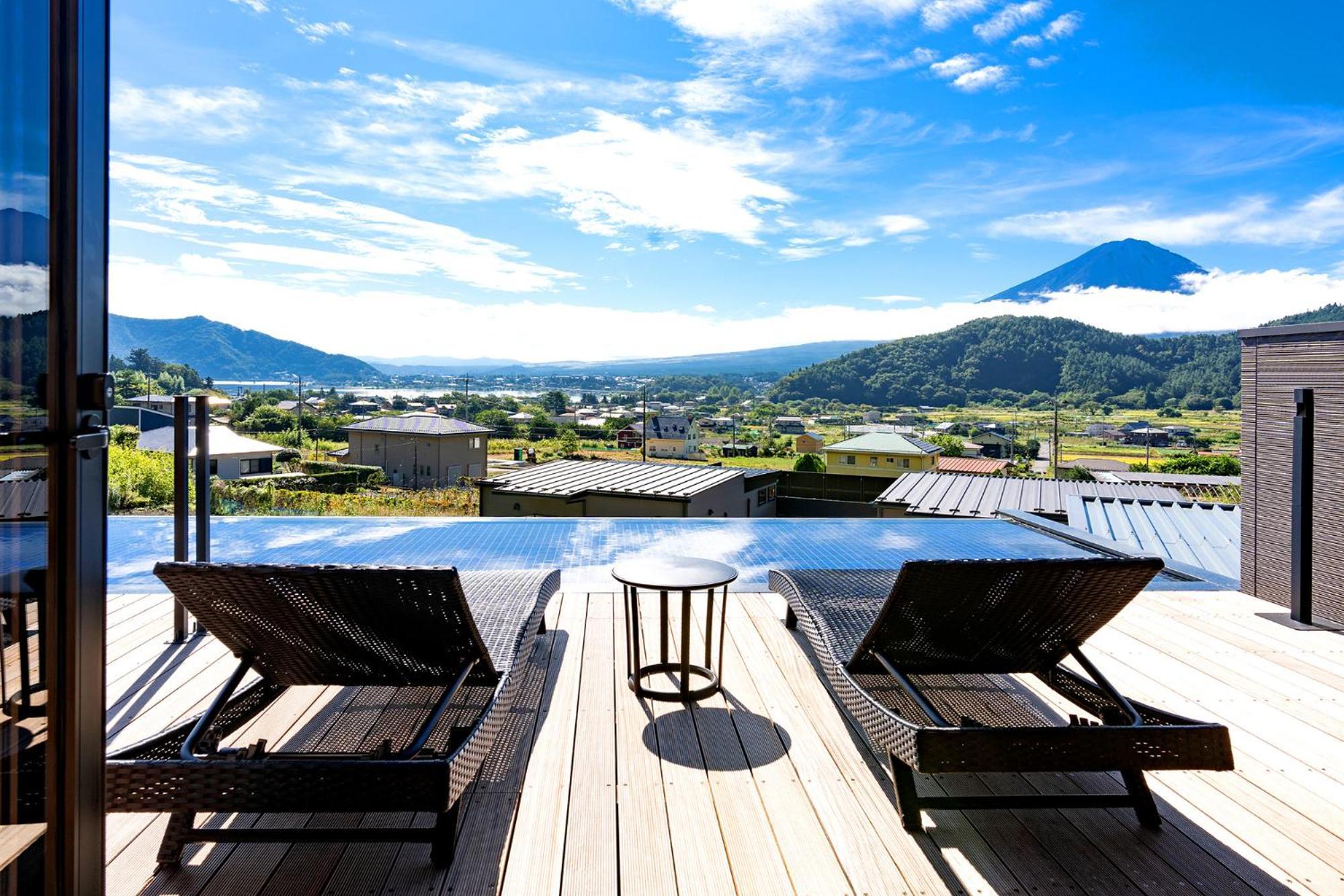Fuji View And Spa Resort Tsumugi Kawaguchiko 富士河口湖町 エクステリア 写真