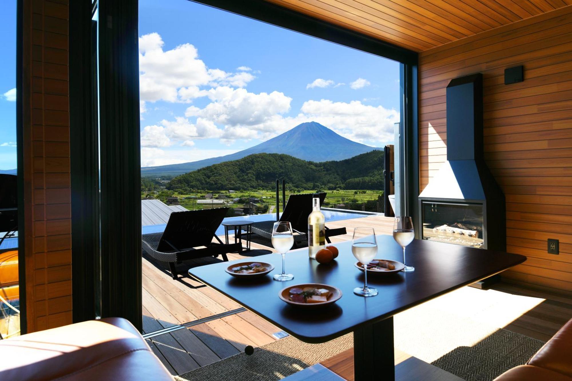Fuji View And Spa Resort Tsumugi Kawaguchiko 富士河口湖町 エクステリア 写真